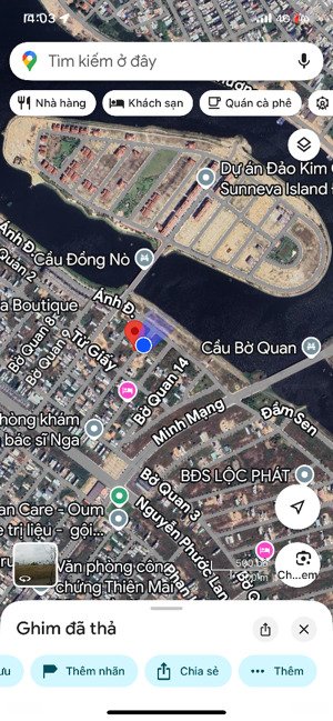 bán đất đường bờ quan 11 kđt nam hòa xuân gần sông & đảo kim cương giá tốt nhất khu vực