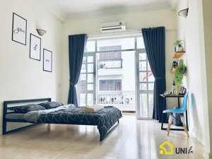 căn hộ 30m2 có ban công full nội thất sạch sẽ thoáng mát gần sân bay , công viên gia định