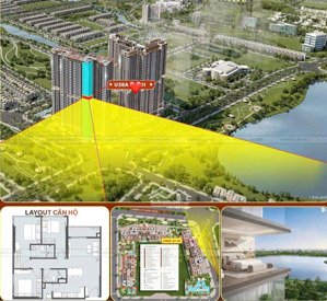 quỹ căn 3pn 2vs masteri lakeside, hướng mát - view hồ - tiện ích trọn đời - giá tốt - csbh tháng 7