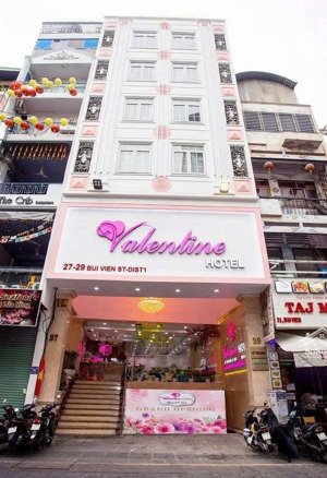 bán gấp khách sạn mt phố tây bùi viện siêu vip ,p.phạm ngũ lão , q1 -dt: 8x20m 1 hầm 8 lầu -130tỷ