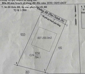 bđs đẹp 20x40m thổ cư 200m2 giá siêu tốt vị trí sát tp. mới thuộc p bd vòng xoay thế giới chỉ 1.5km