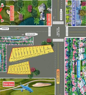 bán gấp lô đất phân - cực đẹp tại ngã tư lục quân quốc lộ 21 - 100m2 full thổ cư giá chỉ hơn 3,2tỷ