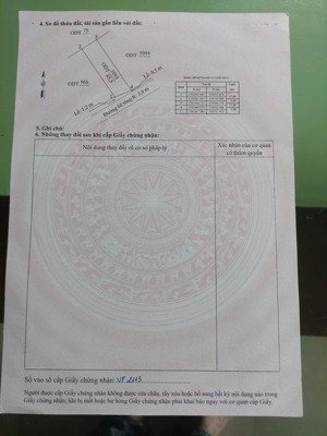 chào bán 85m2(5m x 18m) sổ hồng odt. bê tông 3m có lề. khối tân khai-ph điện bàn đông-tp đà nẵng