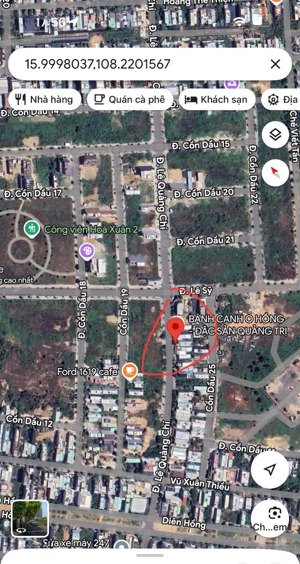 đường 10,5m lê quảng chí - trục kinh doanh sầm uất nhất hoà xuân