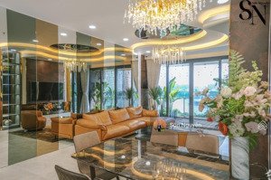 bán 4pn the river - đã có sổ - view sông & landmark vĩnh viễn - thang máy riêng, tặng full nội thất