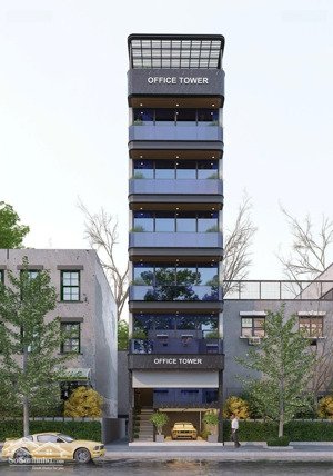 building mặt phố giảng võ - 120m2 - 10 tầng - 2 mặt thoáng - kinh doanh văn phòng