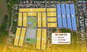 bán đất tại đường lê quảng chí, hòa xuân, cẩm lệ, đà nẵng diện tích 125,7 m2 trục thông 10m5