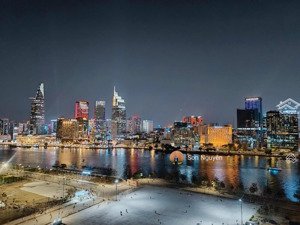 the opera - cho thuê 2pn tầng cao, view trực diện sông & q1 - bàn giao full nội thất cao cấp