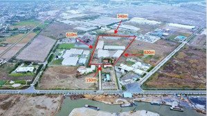 m&a kho bãi logistics 15ha mt đường số 1 liên cảng cái mép, tp. phú mỹ, brvt p. tân phước hcm