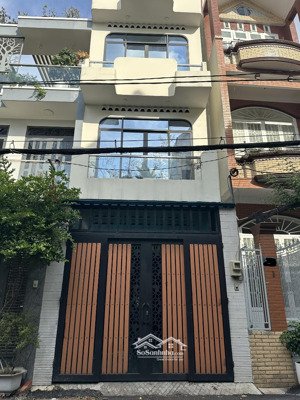 gấp bán! nhà riêng vị trí đẹp lê văn thọ 4.5x21 3tầng hẻm xe hơi thông gần bv đa khoa gò vấp, 8.xtỷ