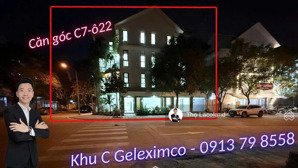 36 tỷ xíu. bán lk góc c7-ô22 khu c geleximco. sổ 125m 5 tầng hoàn thiện đẹp thang máy, đang thuê vp
