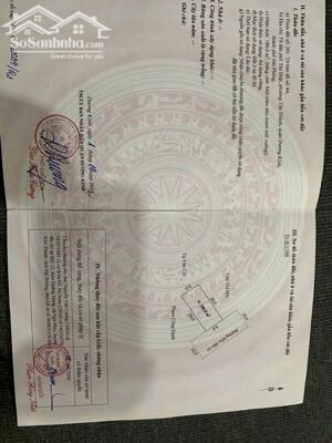 chủ nhà cần bán 180m2 đất tại Tân Thành Dương Kinh Hp đường nhựa 10m .