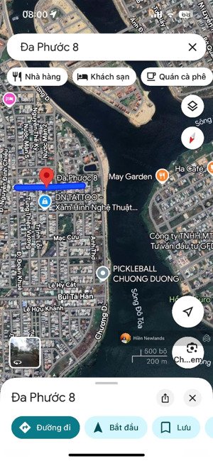 bán đất biệt thự 192m ngang 10 mặt tiền đường đa phước 8 sát sông hàn khu nam việt á giá 19,8 tỷ