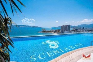cho thuê căn hộ studio 45m2 scenia bay nha trang view biển full nội thất