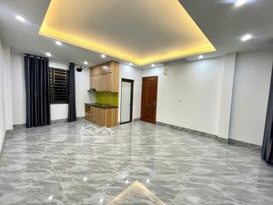 cho thuê nhà mặt bờ sông sét - nhà mới - dt 75m2 x 5 tầng - mt 10m - có thang máy - giá 35tr