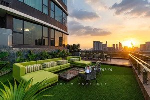 the river thủ thiêm - bán căn 4pn sân vườn (garden villa) hiếm, full nội thất cao cấp, view cực xịn