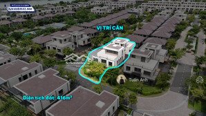 bán biệt thự đơn lập waterpoint, chiết khấu lên đến 23% căn góc, hướng nam, gần clubhouse