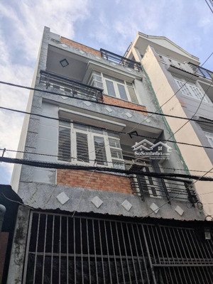 bán nhà nguyễn văn khối 64m2 , 2 mặt hẻm , cách xe tải tránh 20m ,3 lầu btct , dt 10tr/tháng