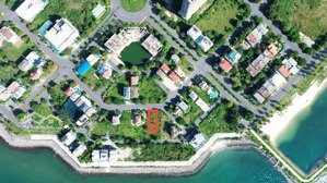 bán nhanh lô kề góc, gần biển khu kim cương, an viên nha trang. 216m2, đường 21m, giá 100tr/m2.