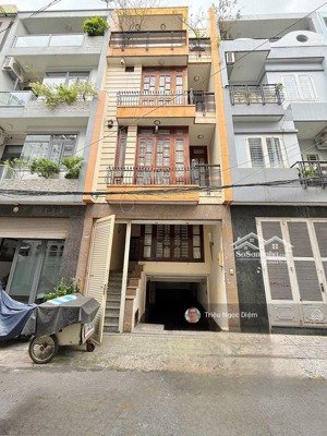 bán nhà mặt tiền hoa lan phường 1, phú nhuận khu vip đường hoa một đời chủ hầm đỗ ô tô. 18 tỷ