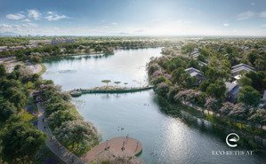 căn biệt đơn lập riêng tư thự mặt hồ 12ha vỏn vẹn