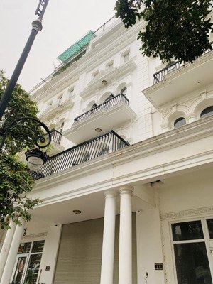 cho thuê nhà kđt louis city, đại mỗ, nam từ liêm. dt 105m2, 5 tầng, mt 6m, thang máy. giá 35tr/th