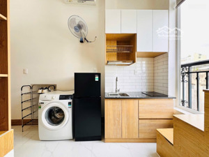 duplex máy giặt riêng - tối giản không gian full nội thất ngay lê quang định