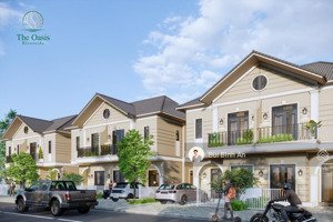 sắp mở bán biệt thự the oasis riverside, thới hòa, bến cát - vị trí độc bản 2 mặt tiền sông