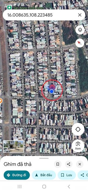 bán lô đất đường thanh lương 16, đất sạch đẹp, sát ngã ba thoáng mát