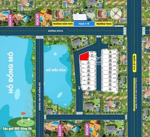 18 lô view hồ 2 mặt tiền kim sơn, sơn tây, giá chỉ 2x tỷ