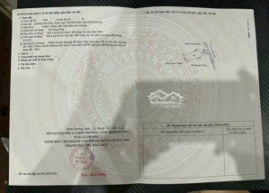 đất phú hoà, tdm, dt: 5x20, thổ cư: 60, đường nhựa thông 6m, lh: mr.toàn để xem đất