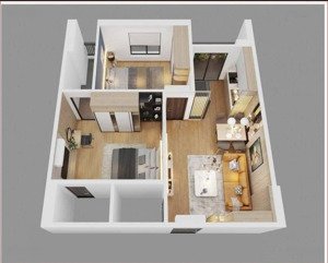 căn hộ 2pn, 2wc tại bình an plaza, 1,9 tỷ, 65,55m2 bao đẹp