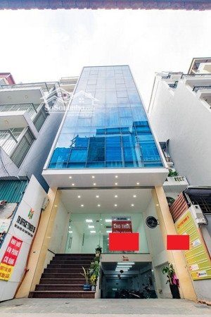 bán tòa nhà mặt phố vũ phạm hàm, cầu giấy, 2 mặt phố, 7t thang máy, thông sàn, 92m2, mt 6m, 45 tỷ