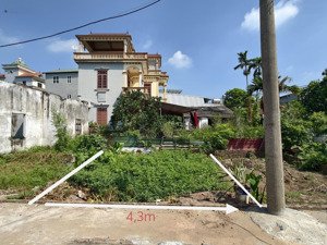 bán đất thổ cư phường long biên - hà nội (ngoài đê) giá rẻ, ô tô vào tận đất, thoáng mát sầm uất