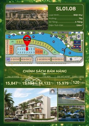 bán gấp biệt thự 4 tầng tại bạch đằng 1288, 14,129 tỷ, 126m2