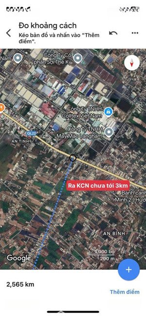 cách kcn an tịnh đúng 2km bán gấp 2 lô thổ cư (116m2) mặt tiền ô tô 8m lên nhựa cạnh trường học shr