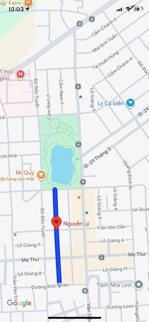 bán nhà gác lửng đúc mặt tiền phạm đình hổ - sát biển nguyễn tất thành, giá 5 tỷ 5 tl