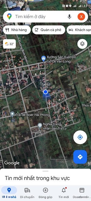 cho thuê đất làm xưởng/kho bãi tại xã bắc sơn, an dương, hải phòng, 6 triệu, 215m2