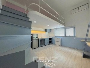 cho thuê phòng có gác full nội thất gần hv hàng không, huflit, vhu, huit, bku