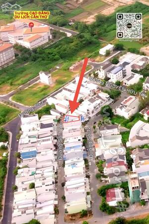 BÁN NỀN BIỆT THỰ 2 MẶT TIỀN (trước sau) Đường Số 12 và 12A, KDC CỒN KHƯƠNG