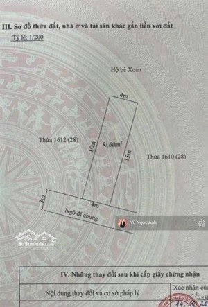 bán đất cát linh vị trí ngay đầu đường ngõ thông oto đỗ cửa