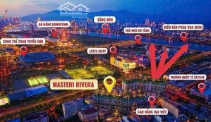 độc căn 2pn view pháo hoa tòa a-trục11- tầng 12 căn hộ cao cấp masteri rivera đà nẵng