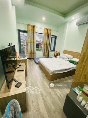 bán nhà xvnt, 4 tầng mới, 52m2, 5pn, sổ vuông a4, hẻm rộng thông, oto cách nhà 2 căn, không lỗi