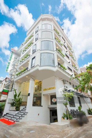 bán khách sạn cao cấp cửu long, p.2, tân bình. dt 10 x 15m. giá 50tỷ tl