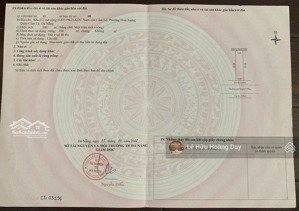 bán đất 5m5 ngay văn tiến dũng rẽ vào - đường cổ mân mai 2, hoà xuân