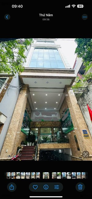 độc nhất vô nhị còn sót lại. toà vp 2 mặt phố, mới đẹp, ngay trần duy hưng, cầu giấy. 77m2xmt4.5x8t