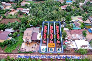 đất nền sẵn sổ full thổ cư, đường sắp đổ bê tông tại eabhok, cư khin chỉ 268tr