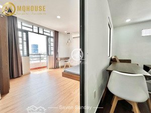 cho thuê ch/cc mini full nội thất bancol 1pn 50m2 ngay phan xích long