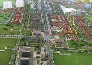 bán lô góc biệt thự đường 17m, mặt tiền 30m, hướng đông nam, giá tốt nhất thị trường