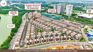 bt song lập 160m2, hướng tây bắc, gần tiện ích, công viên. l/h: 